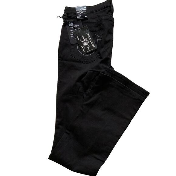 True Religion Becca Jeans Women's Plus Size 14 Mid Rise Bootcut Stretch Denim - Picture 7 of 16